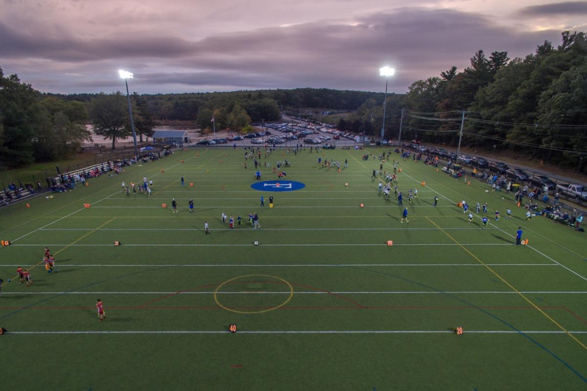 Flag Football session at Beaver Pond Turf