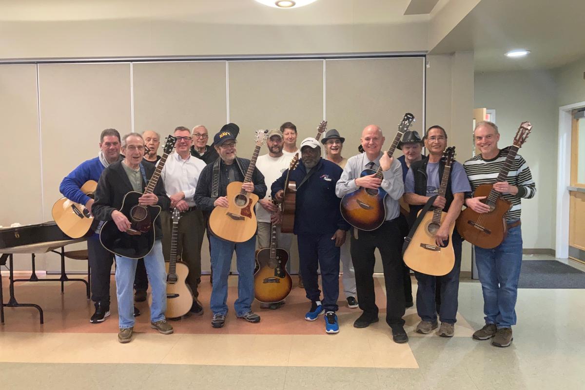 Tune It Out - Veterans Guitar Class - April 2022
