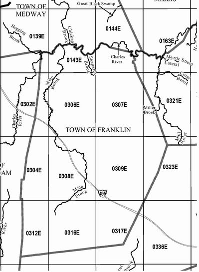 Town of Franklin Map