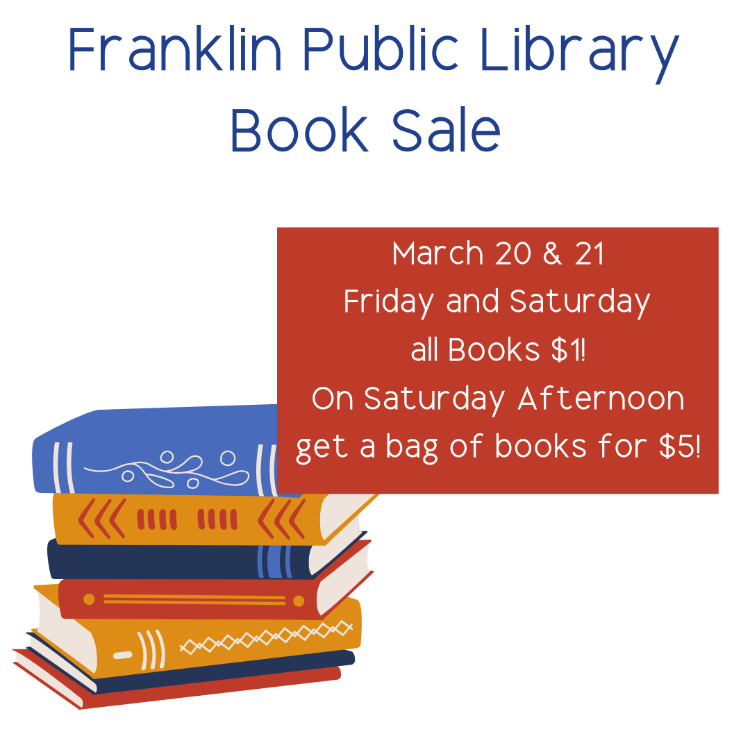 20 21 Book sale weekend