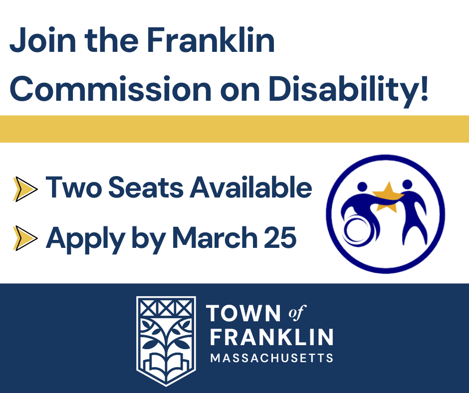 COD seeking 2 new members to join Commission. Apply by March 25.