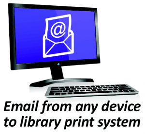Email From Any Device to Library Print System