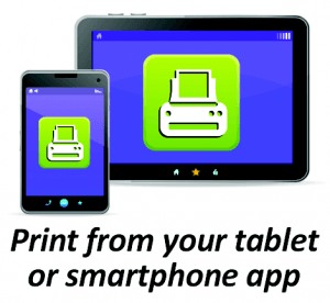 Print From Your Tablet or Smartphone App